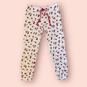cherry pyjama pants